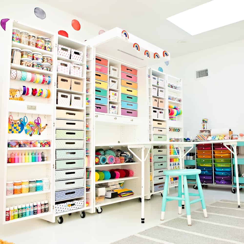 Craft Cabinet - If You Don't Have a Craft Room - So Much Better With Age