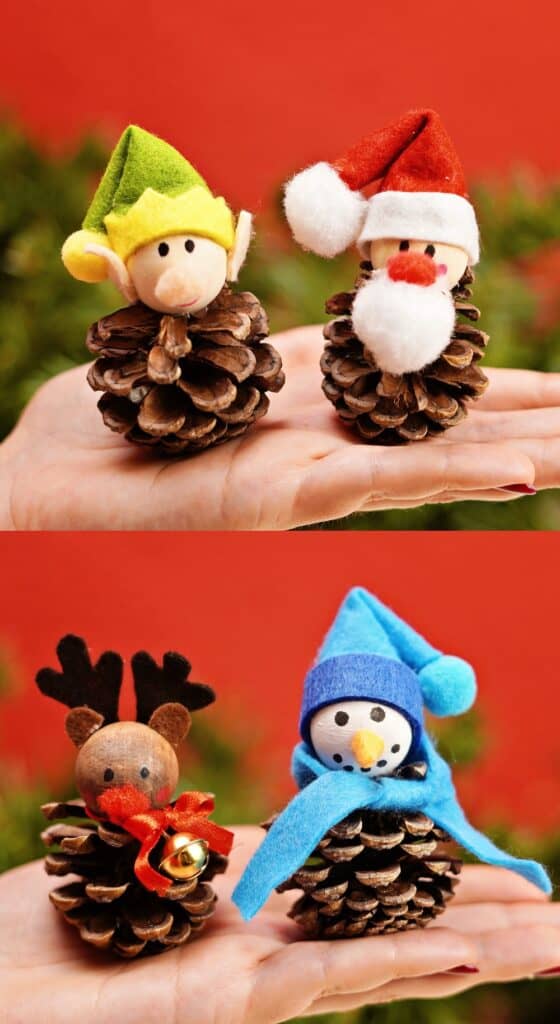 Pine Cone Christmas Craft Best Pine Cone Crafts 