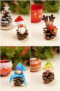 Pine Cone Christmas Craft - Best Pine Cone Crafts