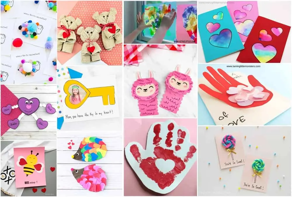 Handprint Valentine Craft - The Best Ideas for Kids