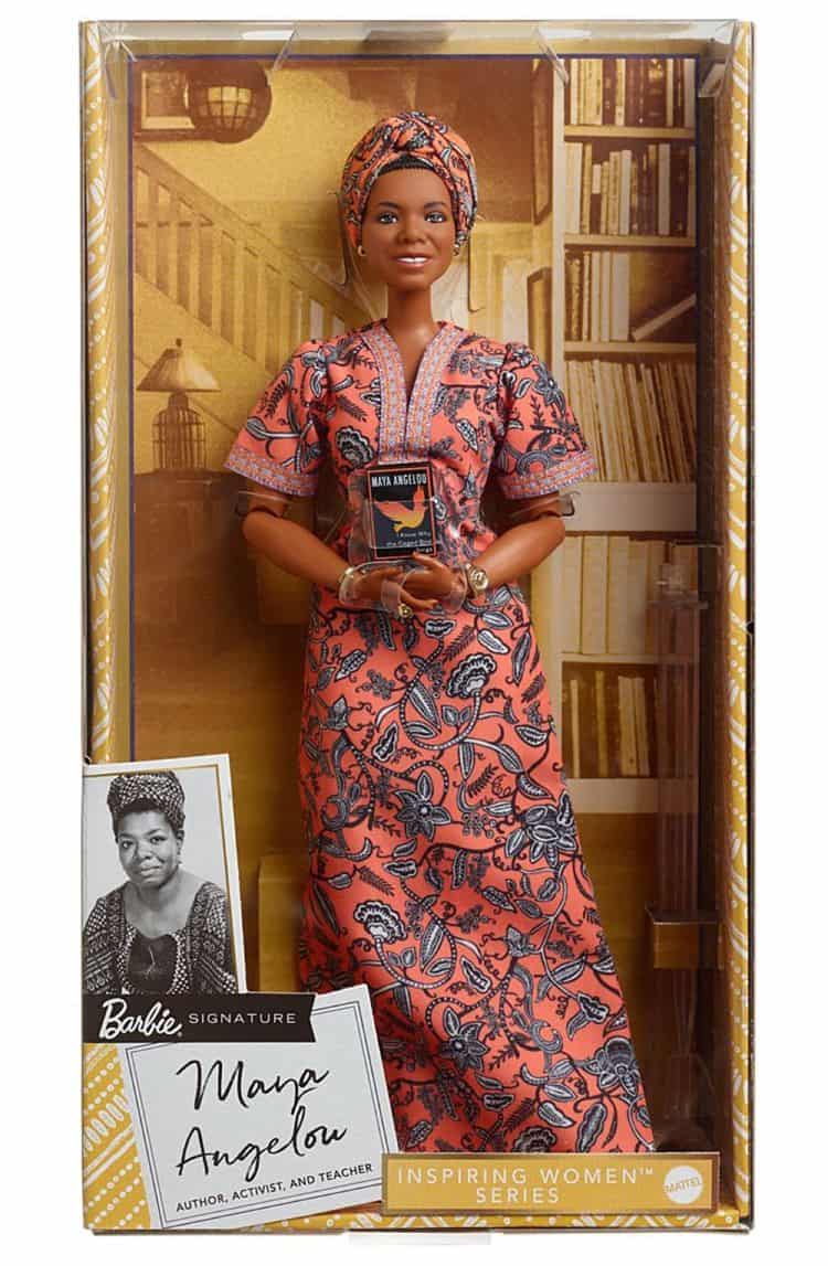 mattel barbie maya angelou