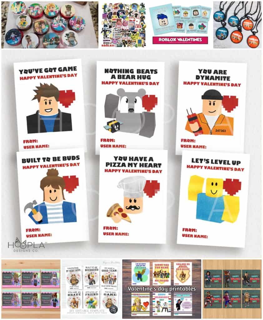 Roblox Valentines For Kids Fun Valentine Roblox Gifts - leveling up roblox game