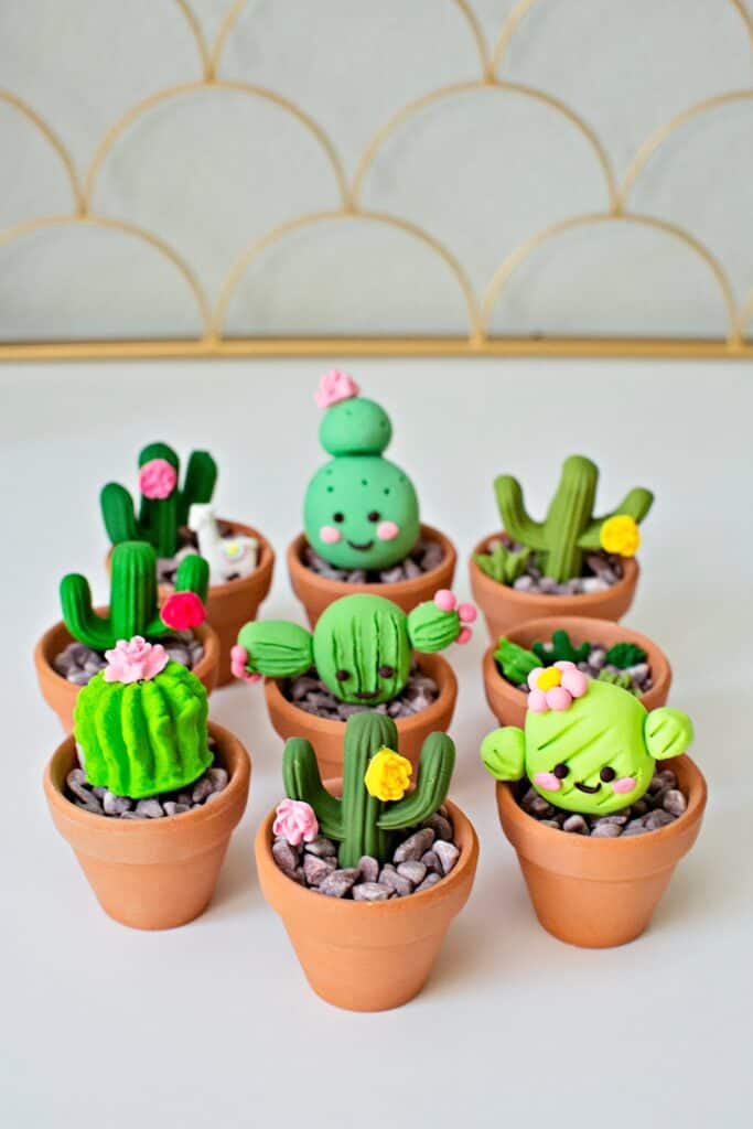 DIY Clay Cactus Craft - Cute Polymer Craft for Kids