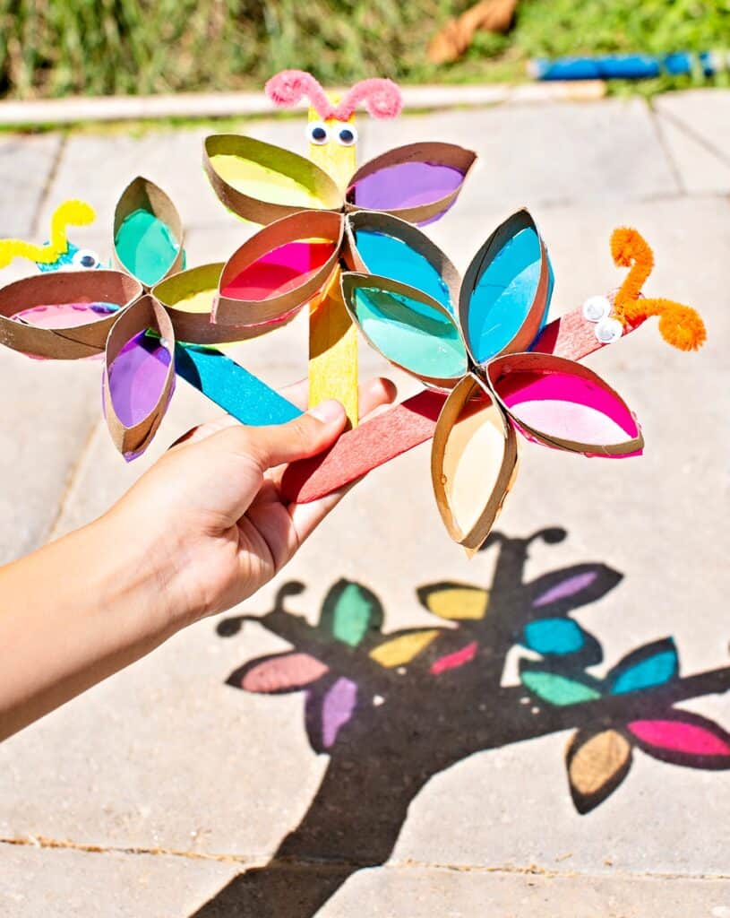 Butterfly Suncatcher Craft - Fun Outdoor Craft for Kids