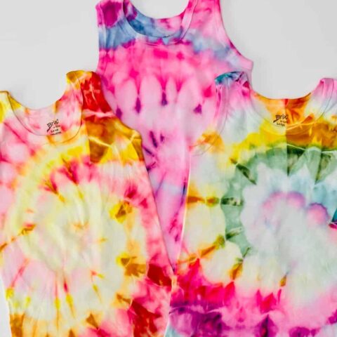 Black and Yellow Tie Dye Shirts and More - Tie Dye Wholesaler