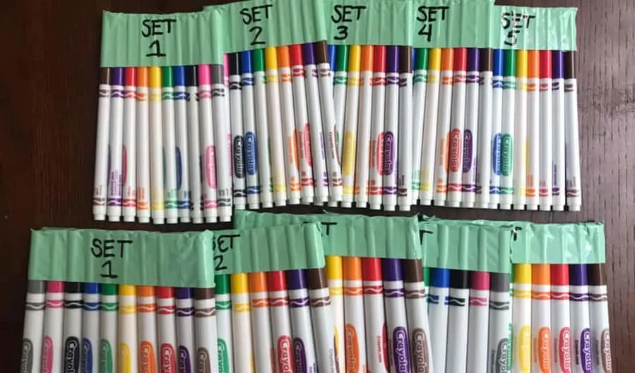 Kindergarten teacher shares 'smart idea' to prevent markers from getting  lost: 'You saved me
