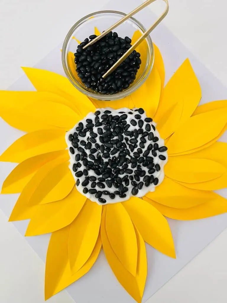 SUNFLOWER SHAVING CREAM FINE MOTOR ACTIVITY