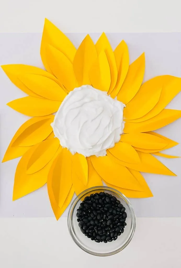 SUNFLOWER SHAVING CREAM FINE MOTOR ACTIVITY