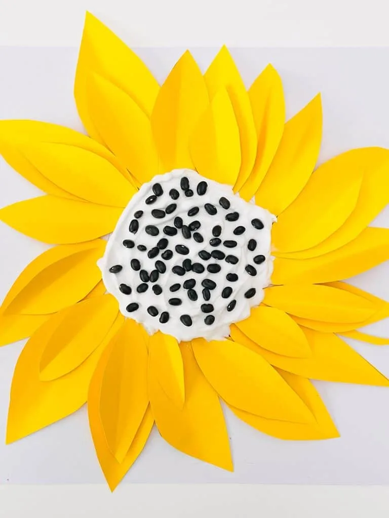 SUNFLOWER SHAVING CREAM FINE MOTOR ACTIVITY