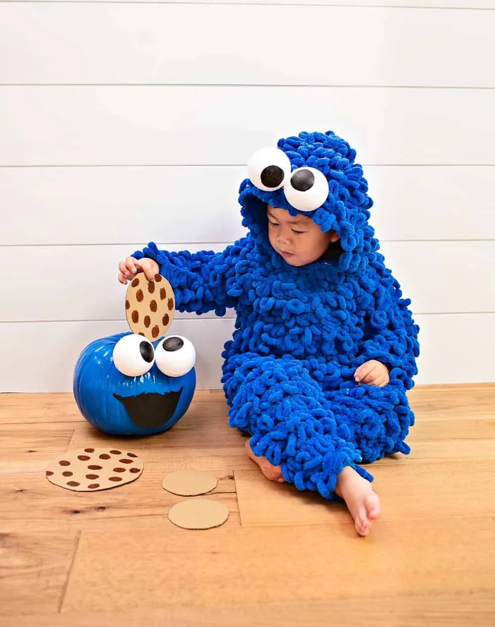 Easy Homemade Cookie Monster Costume - Persia Lou