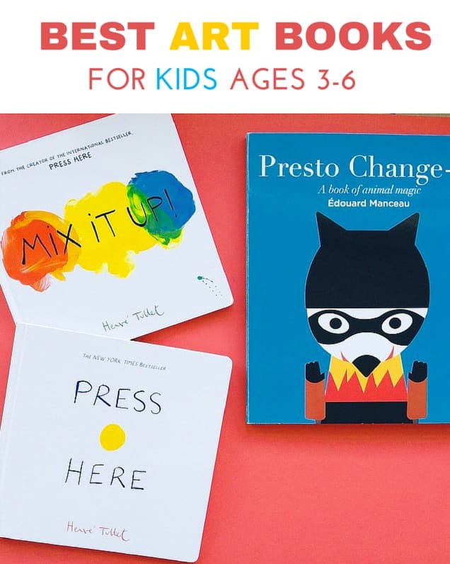 Books to inspire young artists!  Art books for kids, Kids art projects,  Art classroom
