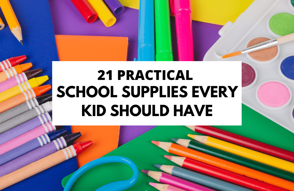 21 Practical Back To School Supplies Every Kid Should Have Shop Just