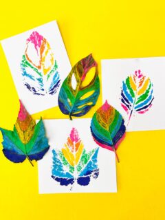 Painted Leaf Art - How to Paint Leaves