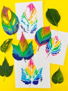 Painted Leaf Art - How to Paint Leaves