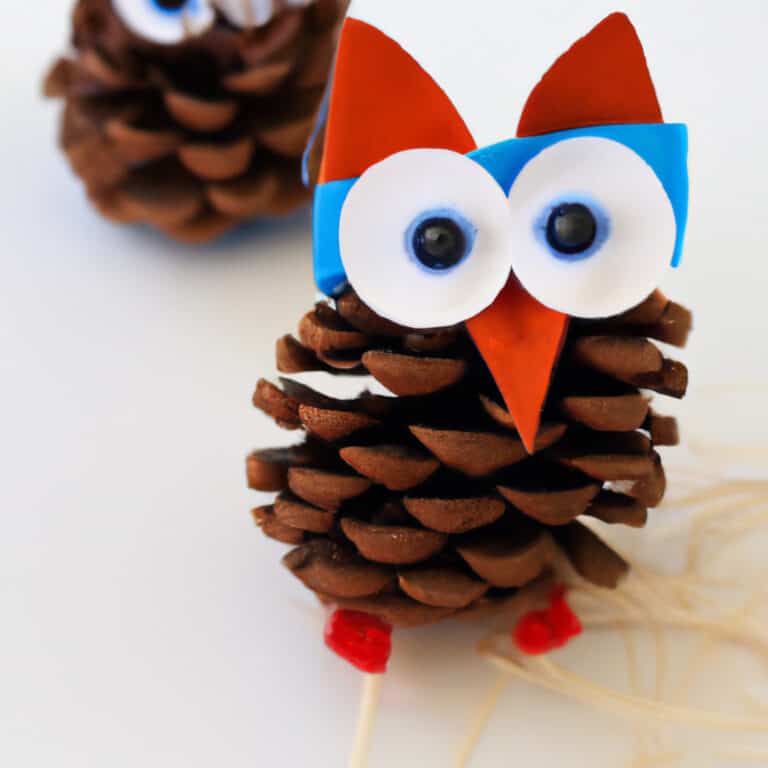 Creative Ideas for Crafting Pine Cone Owls