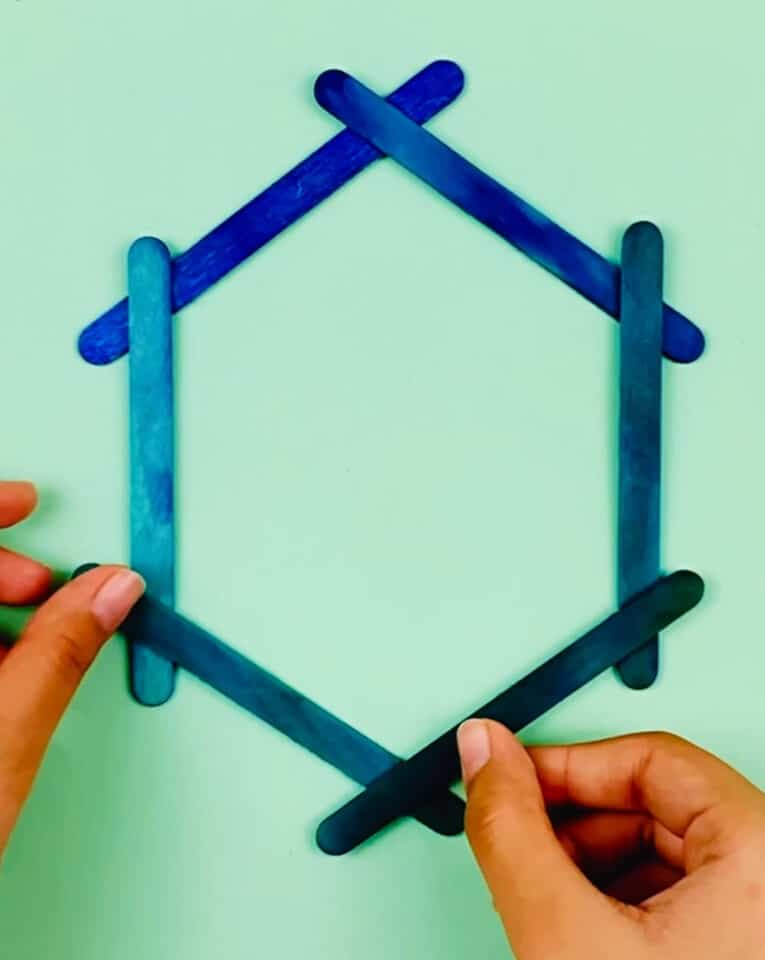 Popsicle Sticks Snowflake Craft An Easy Step By Step Tutorial