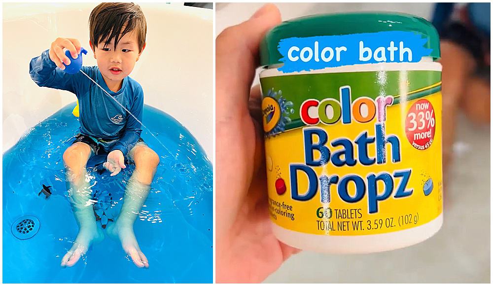 Crayola Color Bath Dropz for Toilet Training and Other Great Hacks - Metro  Parent