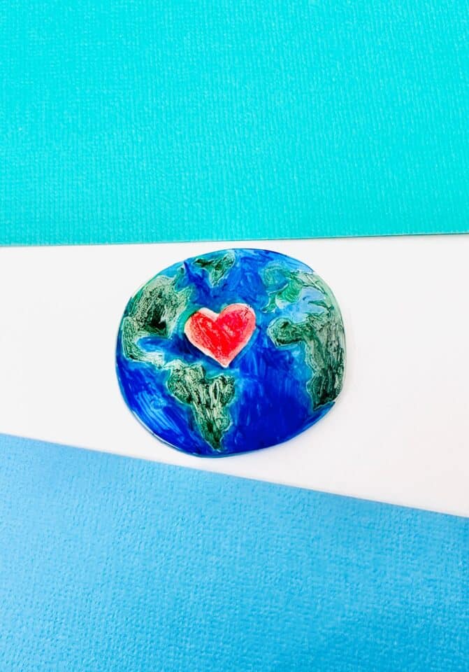 DIY Shrinky Dink Earth Day Craft