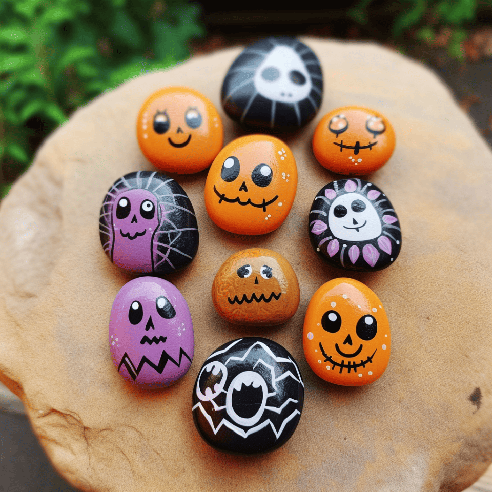 Spooky Fun: How to Paint Halloween Rocks