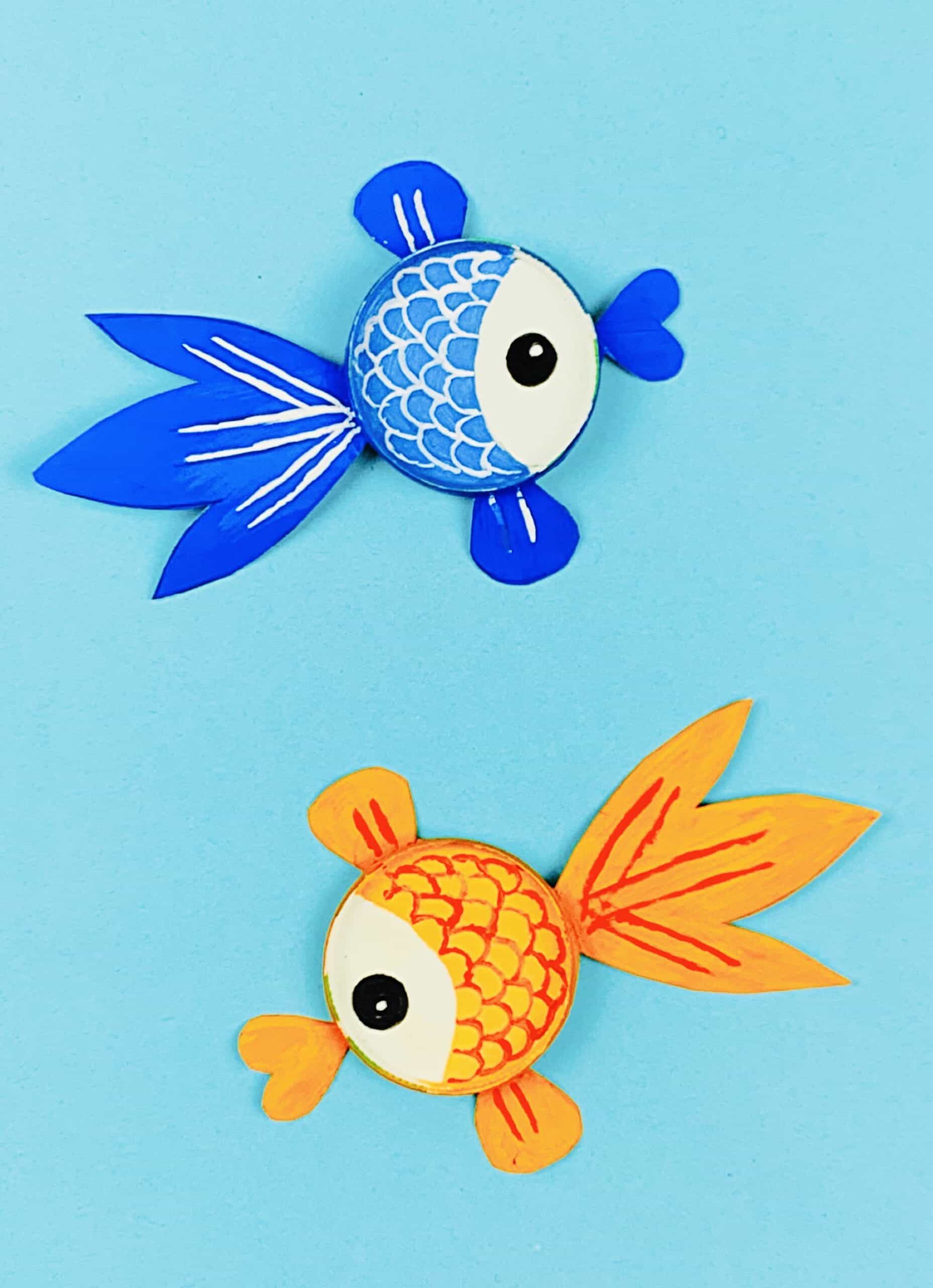 Paper Cup Fish Craft 