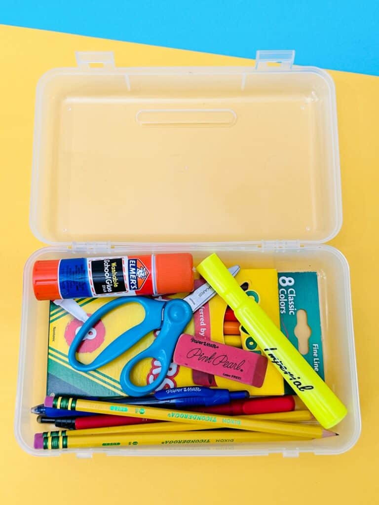 Ease Back-to-School Jitters with a Family Photo in the Pencil Box