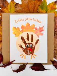 This Turkey Handprint Art Is A Cute Thanksgiving Craft For Kids