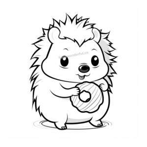 Hedgehog Coloring Pages - Free Printable Templates