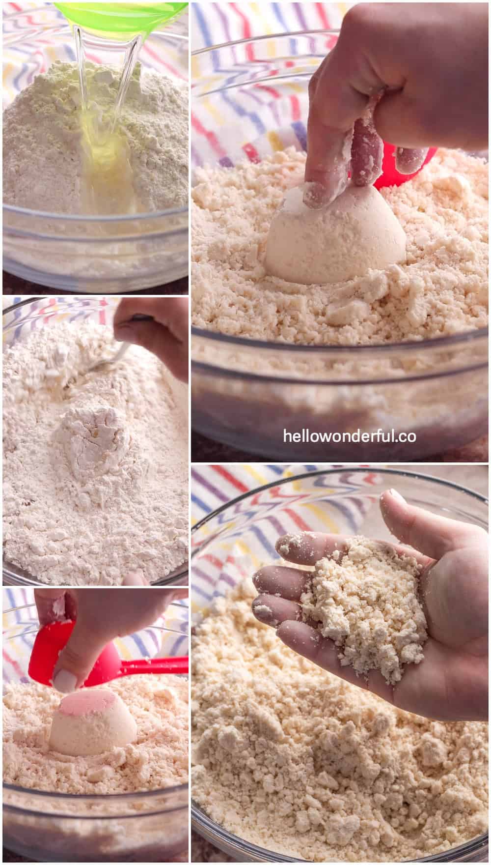 moon sand recipe