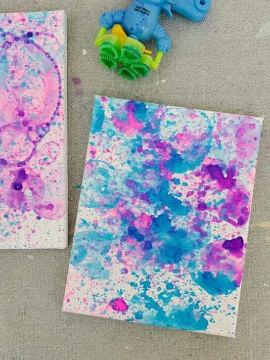 This Bubble Art Hack Is The Perfect Outdoor Art For Kids!