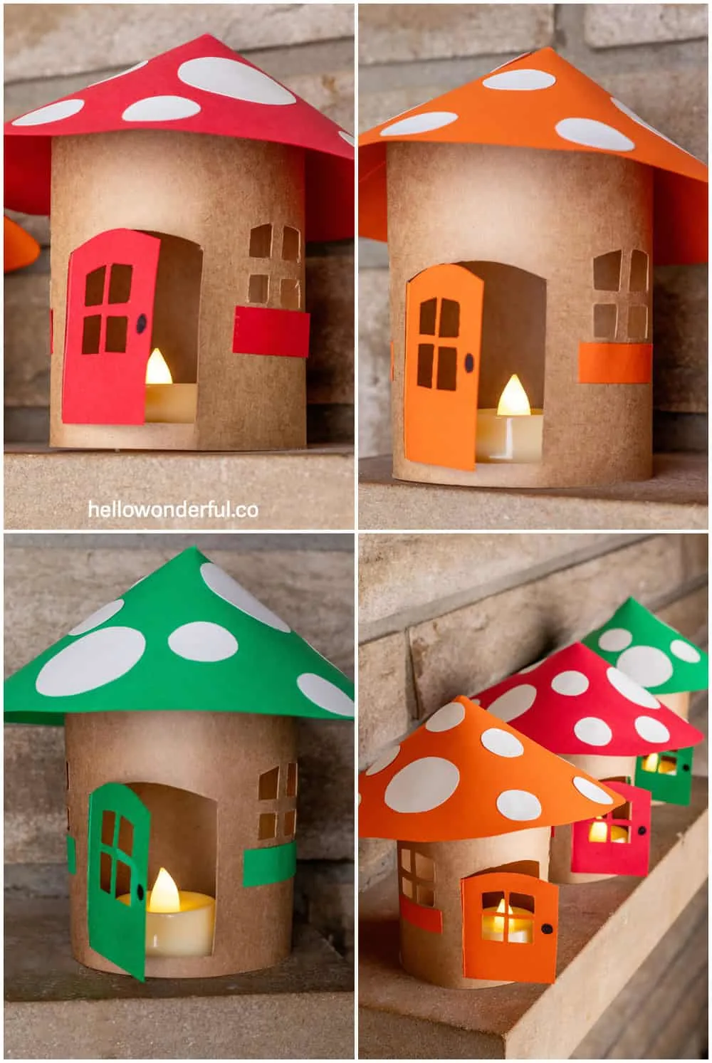 Toadstool Fairy House Craft