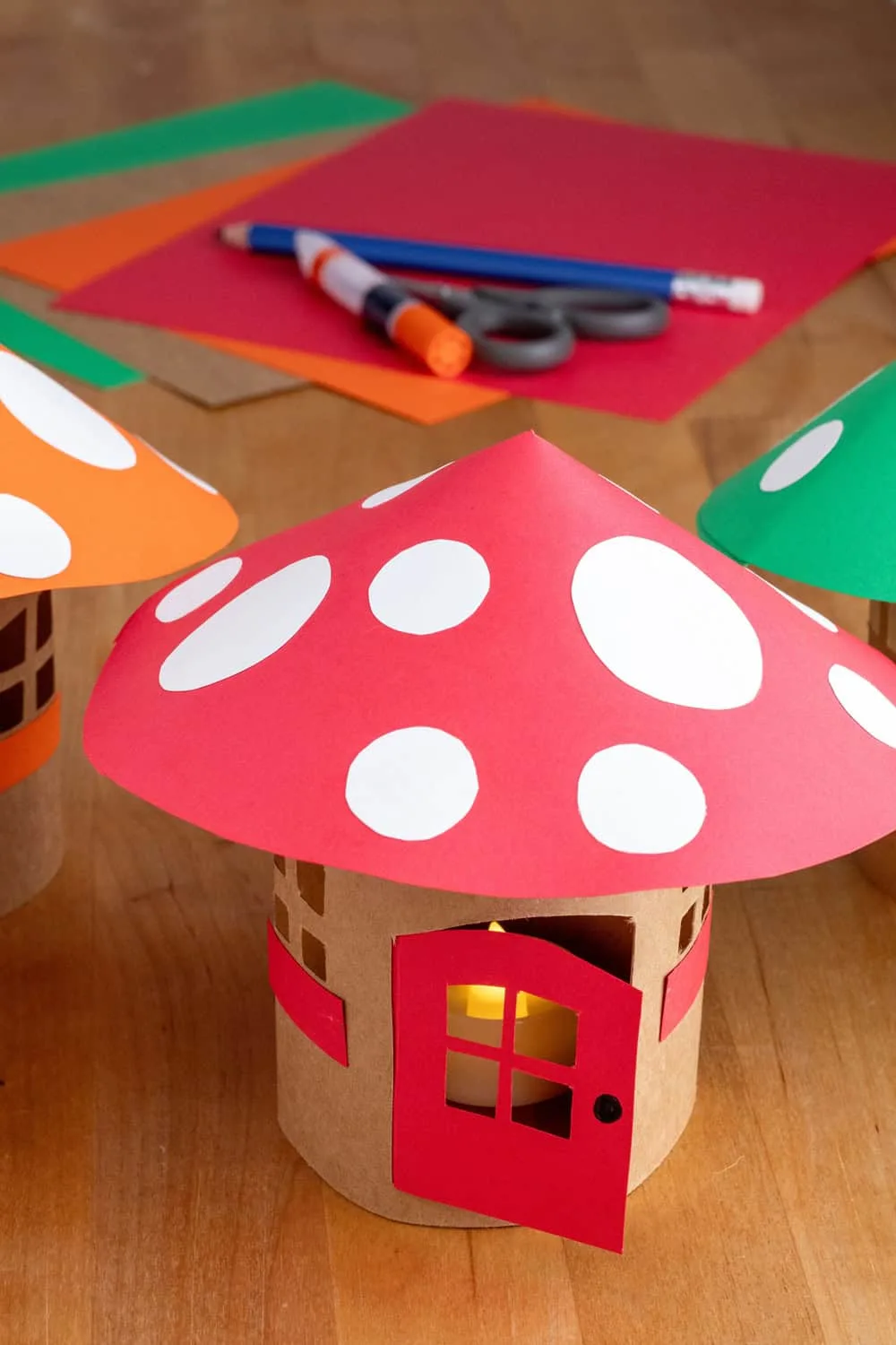 Toadstool Fairy House Craft