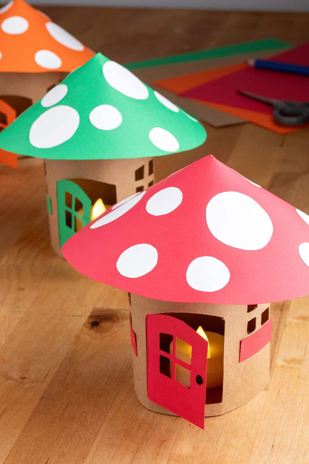 Toadstool Fairy House Craft