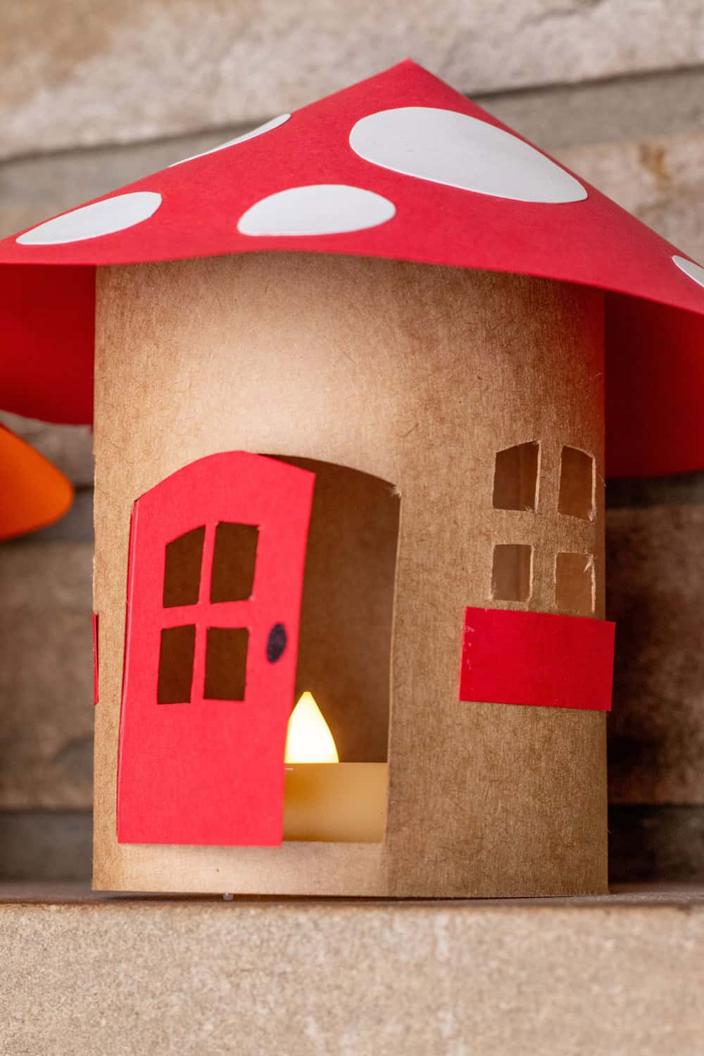 Toadstool Fairy House Craft