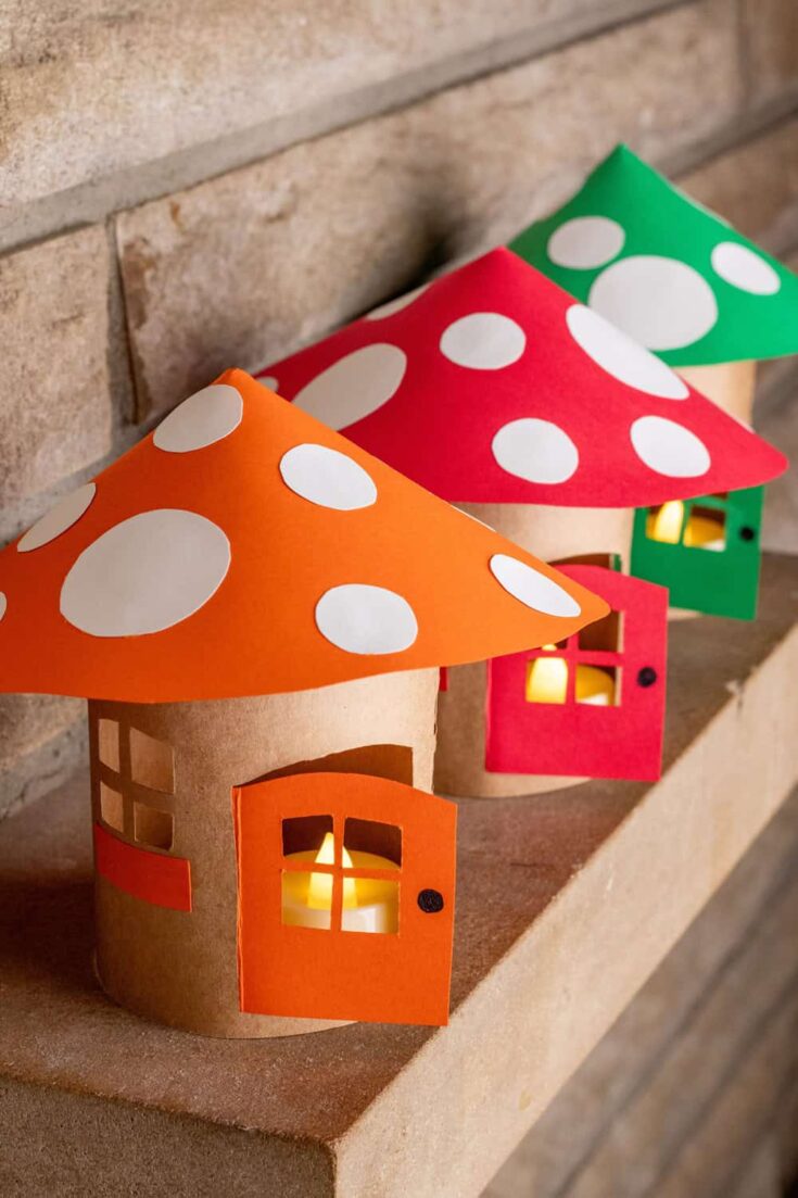 Magical Toadstool Fairy House Craft