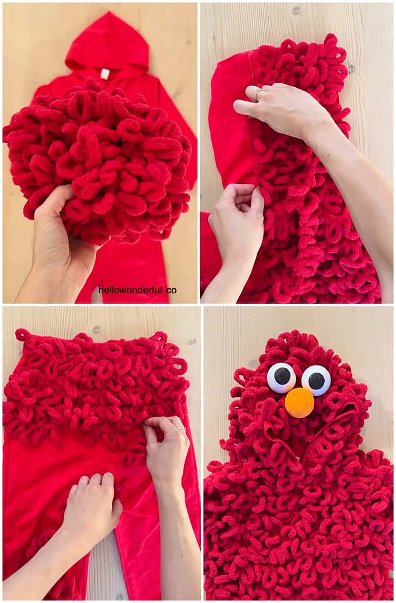 diy elmo costume