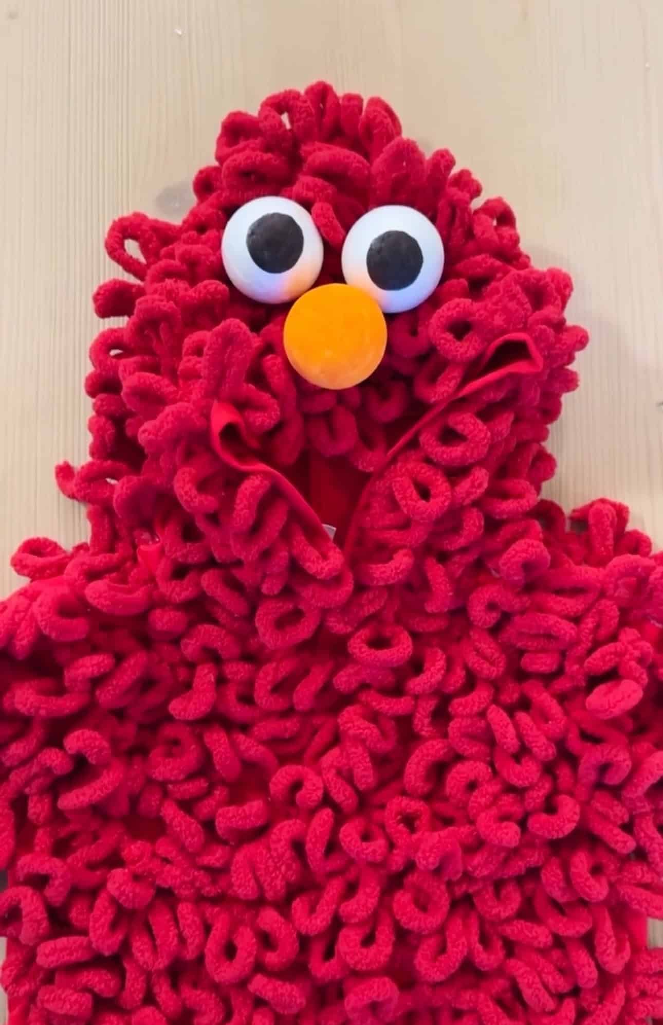 diy elmo costume