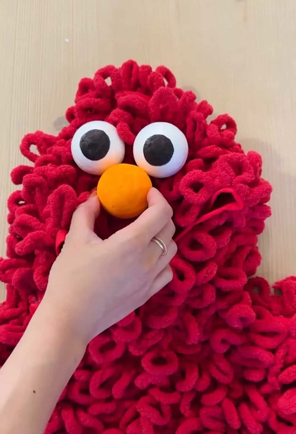 diy elmo costume