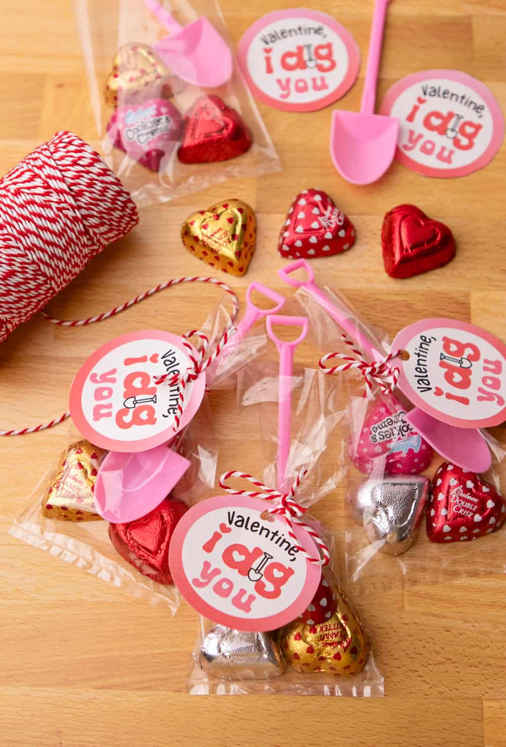 I Dig You Valentine Favors - Printable Template