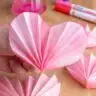 coffee filter accordion hearts