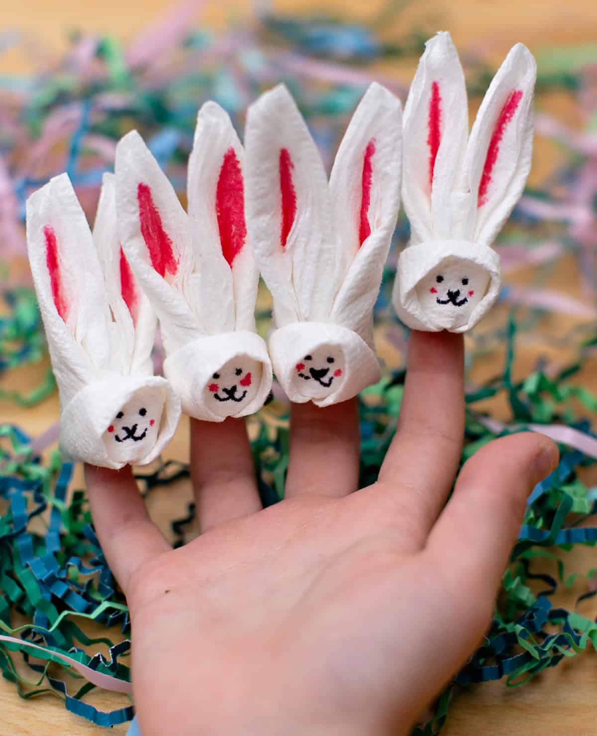 bunny napkin craft