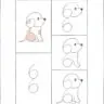 how to draw a dog