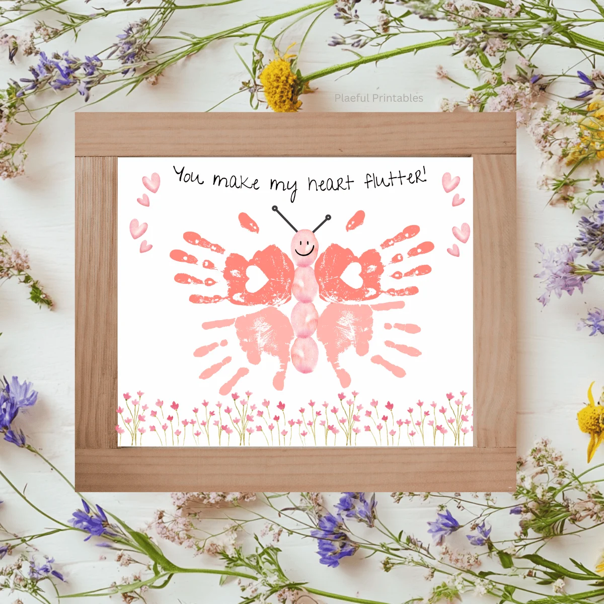 butterfly handprint craft