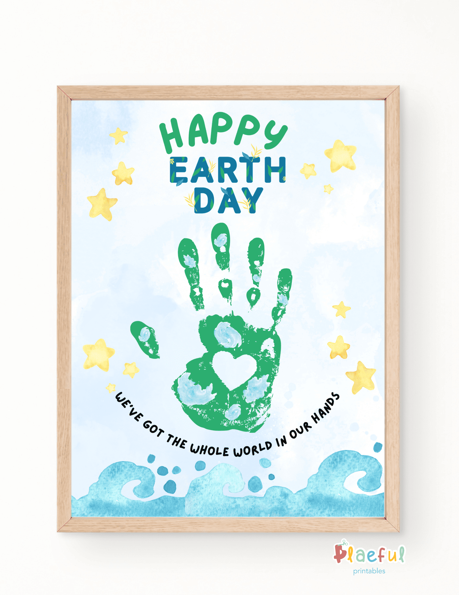 Earth Day Handprint