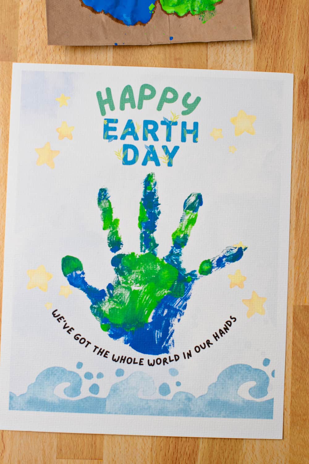 Earth Day Handprint Craft