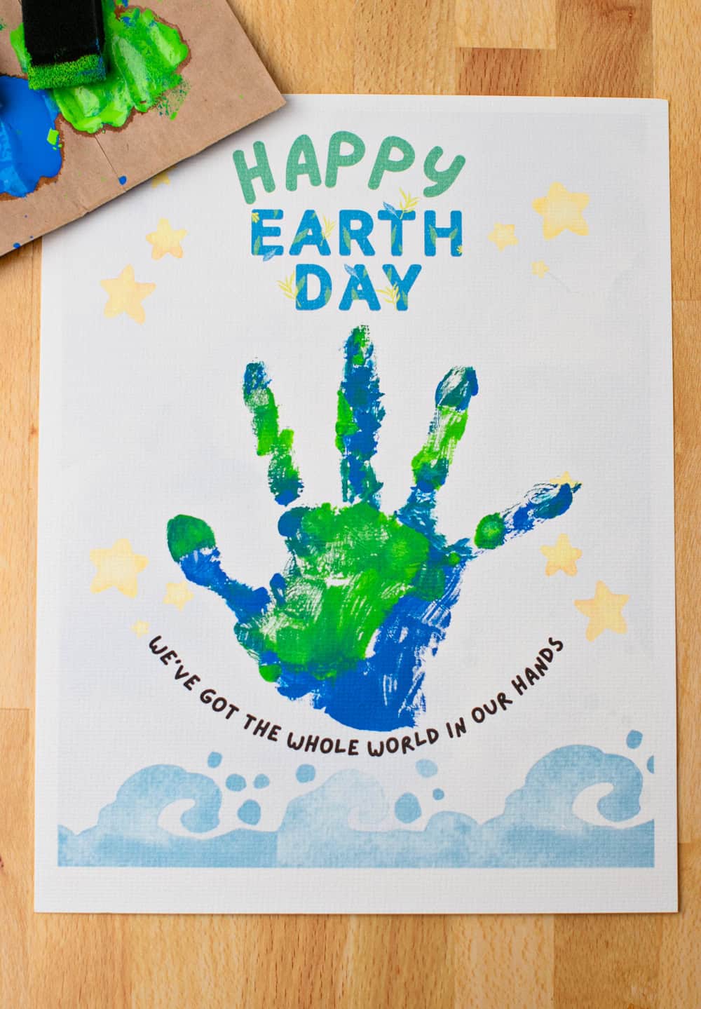 Earth Day Handprint Craft