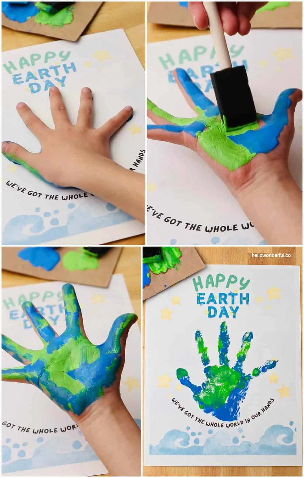 Earth Day Handprint Craft