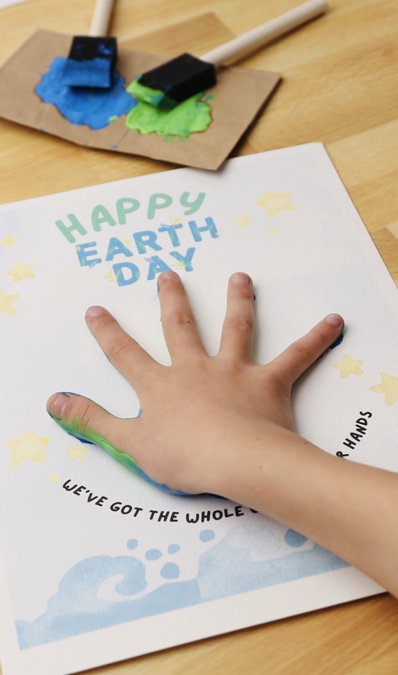 Earth Day Handprint Craft