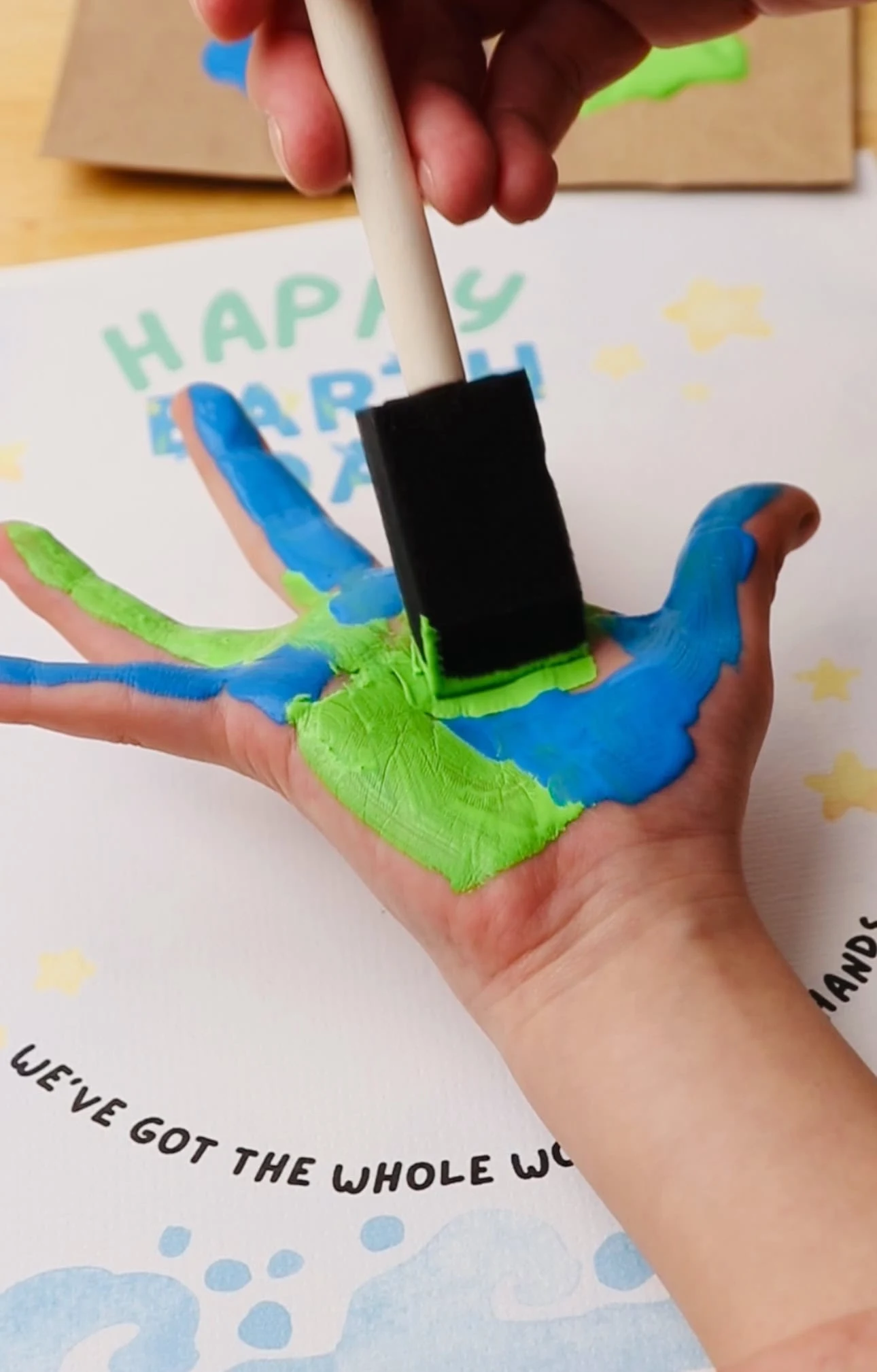 Earth Day Handprint Craft