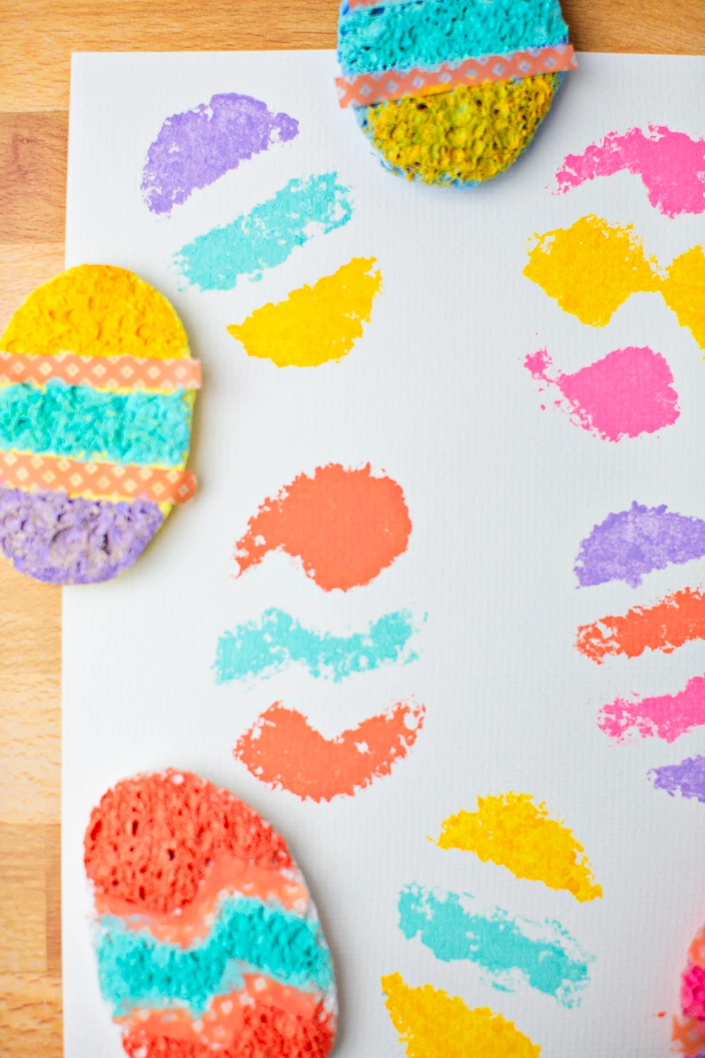 Easter Sponge Painting