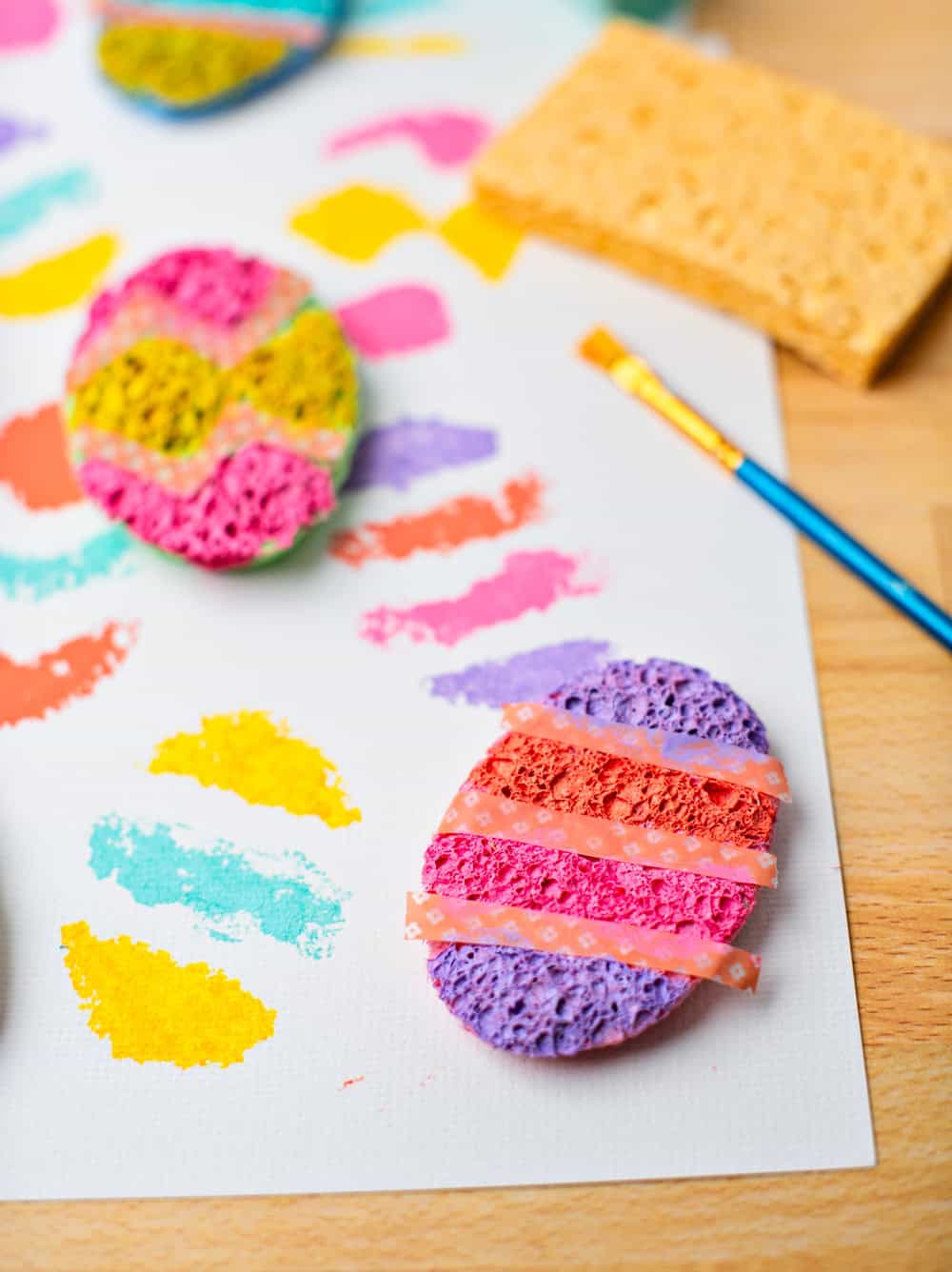 Easter Sponge Painting